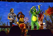 Peter Maffay kam vom 14.-16.10.2016 auch in die Olympiahalle nach Münchenmit Tabaluga (©Foto: Ingrid Grossmann)
